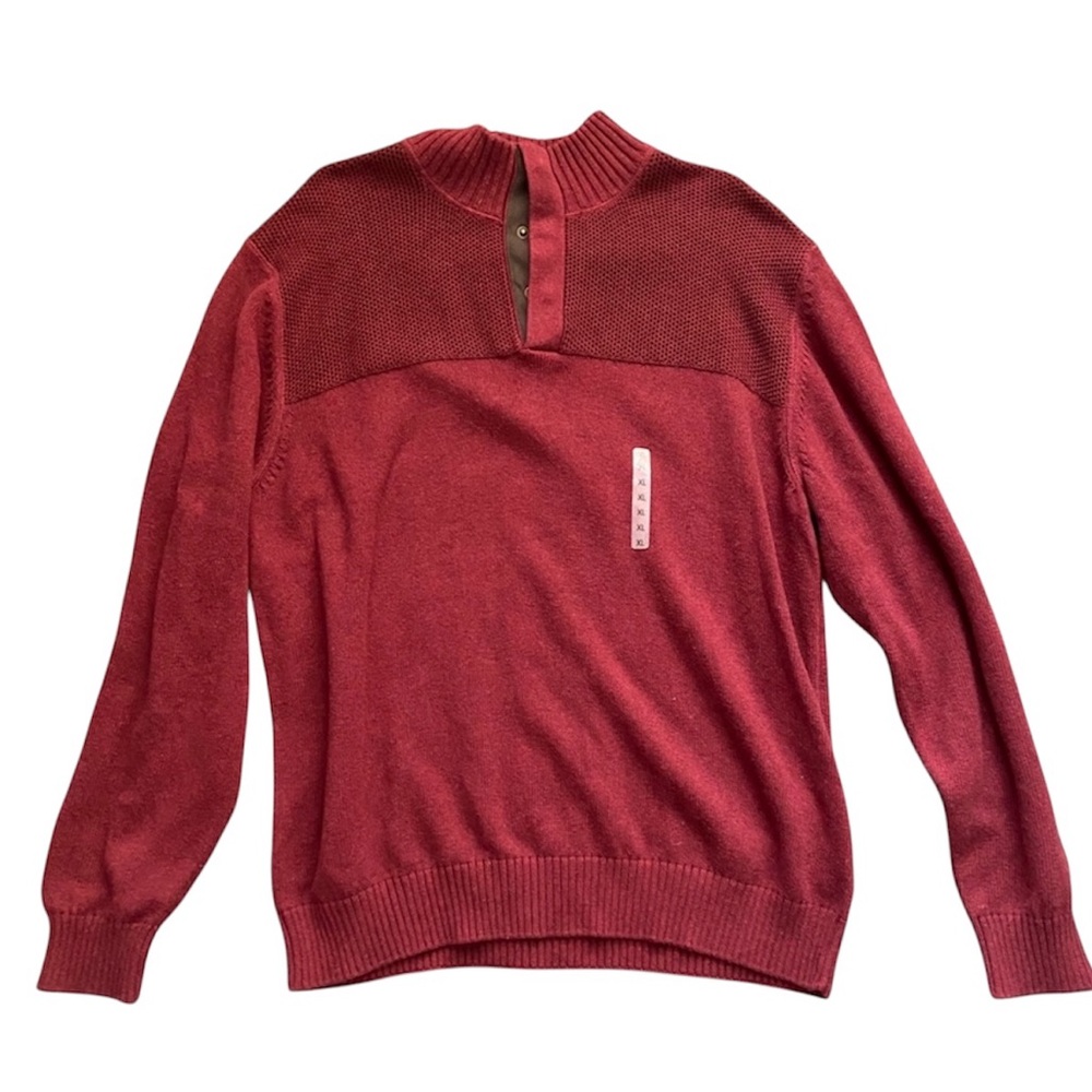 Maroon Sweater- NEW WITH TAGS- XL